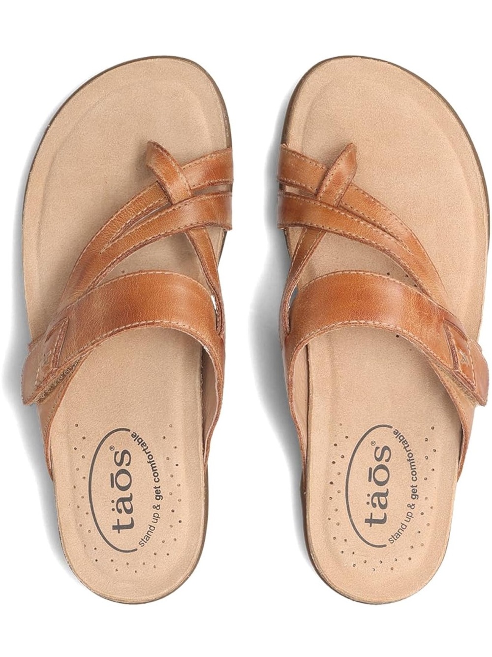 Taos Footwear Perfect Sandal Tan